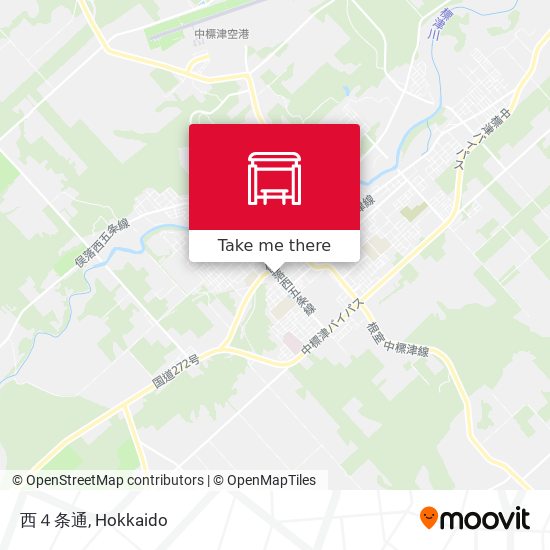 西４条通 map