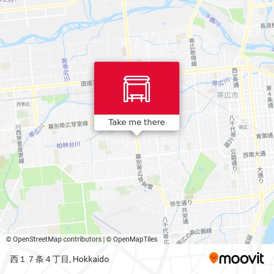 西１７条４丁目 map
