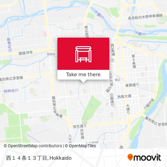 西１４条１３丁目 map