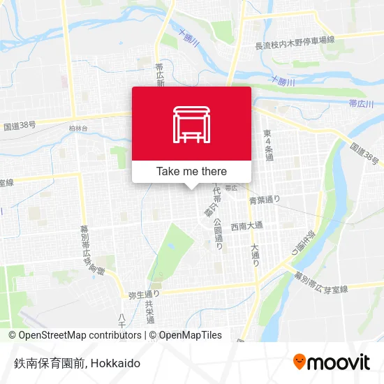 In front of Tetsunan Nursery map