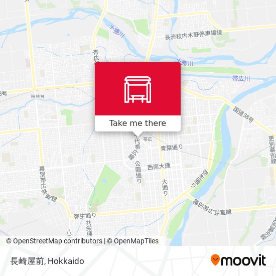 長崎屋前 map