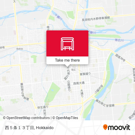 西５条１３丁目 map