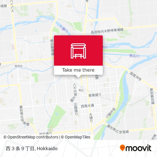 西３条９丁目 map