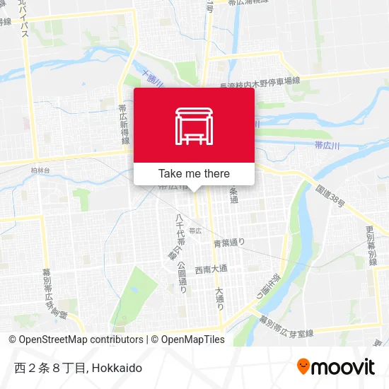 西２条８丁目 map