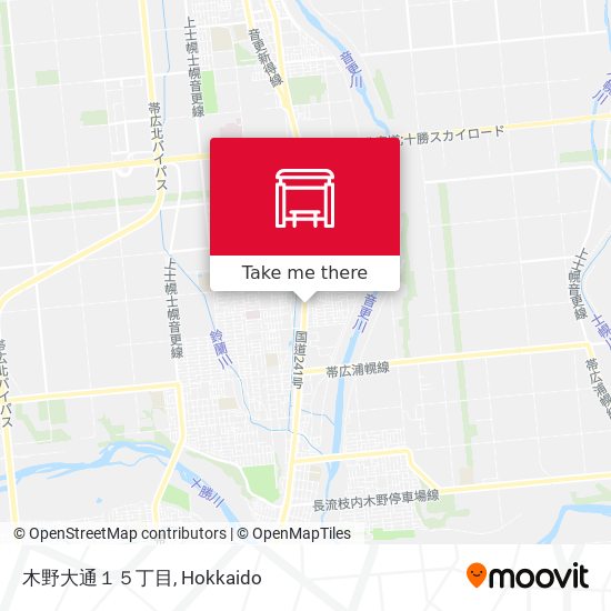 木野大通１５丁目 map