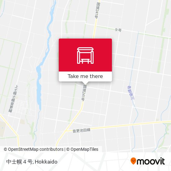 中士幌４号 map
