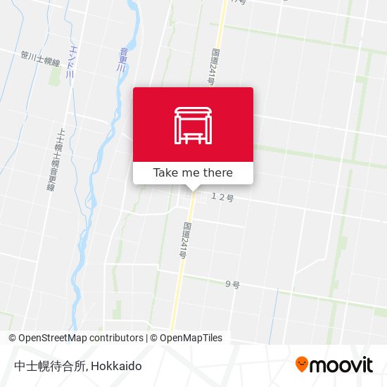 中士幌待合所 map
