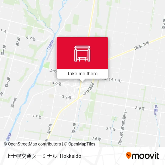 上士幌交通ターミナル map