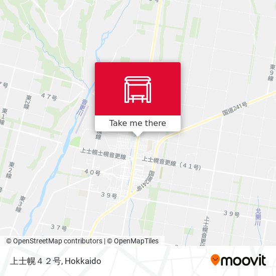 上士幌４２号 map