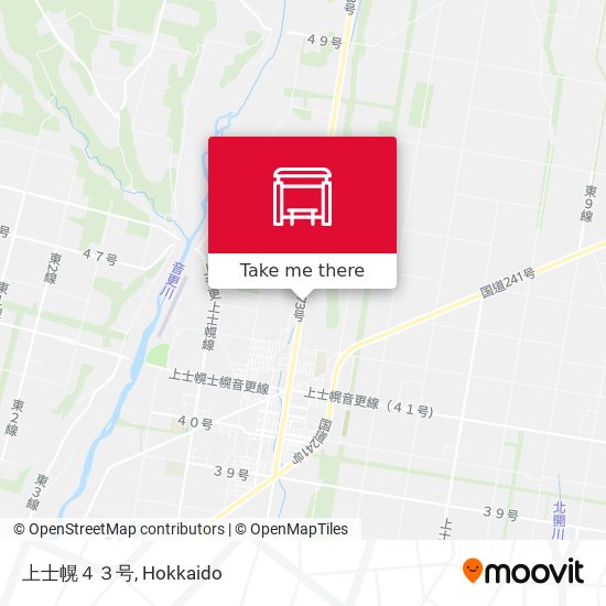 上士幌４３号 map