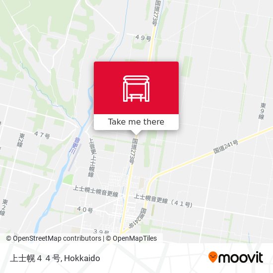 上士幌４４号 map