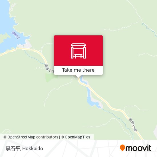 黒石平 map