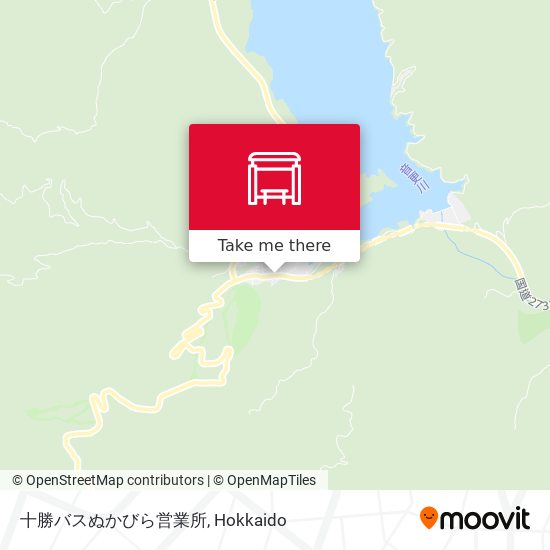 十勝バスぬかびら営業所 map