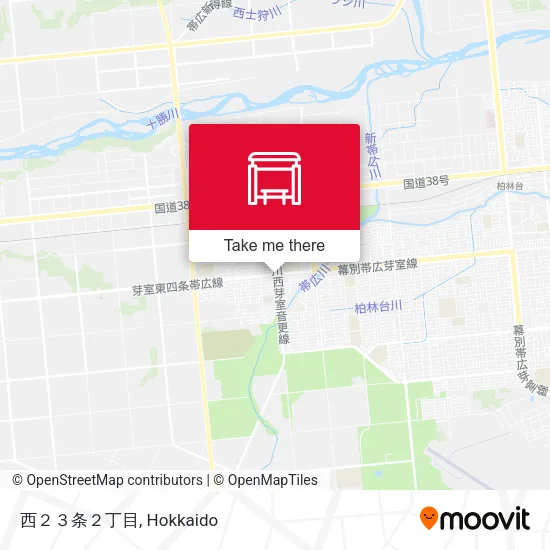 西２３条２丁目 map