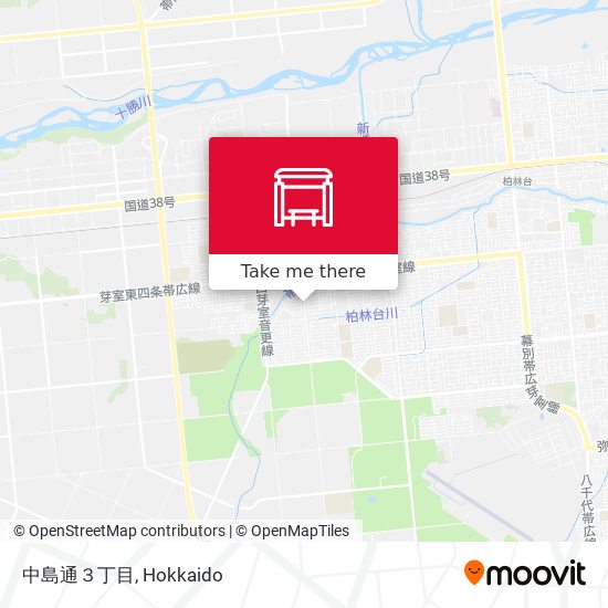 中島通３丁目 map