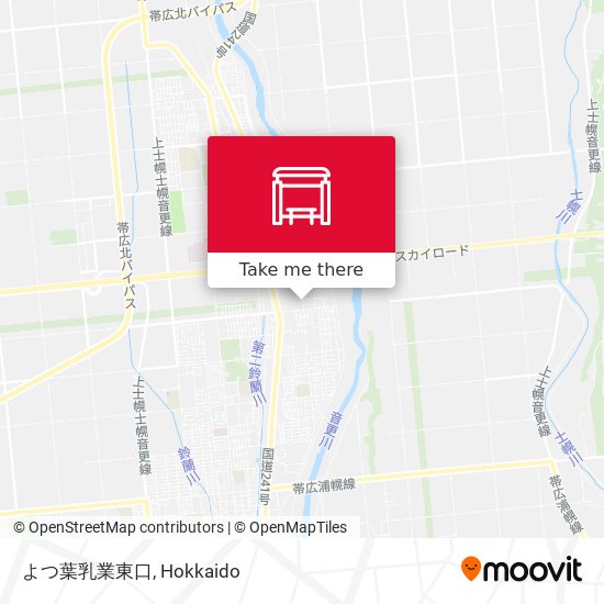 よつ葉乳業東口 map