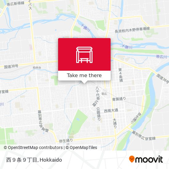 西９条９丁目 map