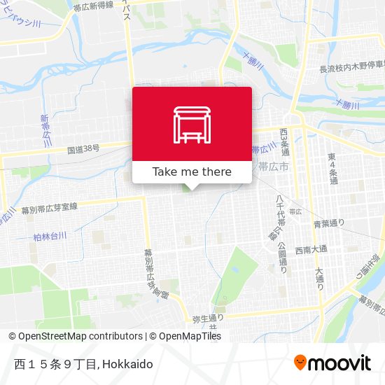 西１５条９丁目 map