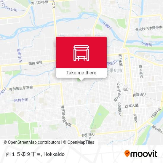 西１５条９丁目 map