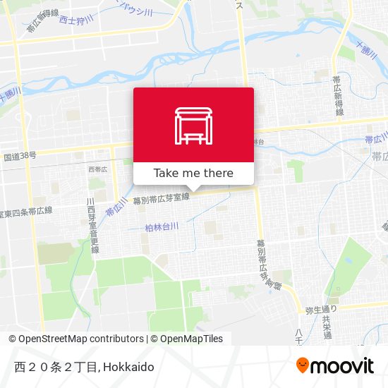 西２０条２丁目 map