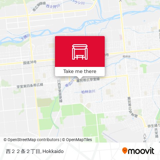 西２２条２丁目 map