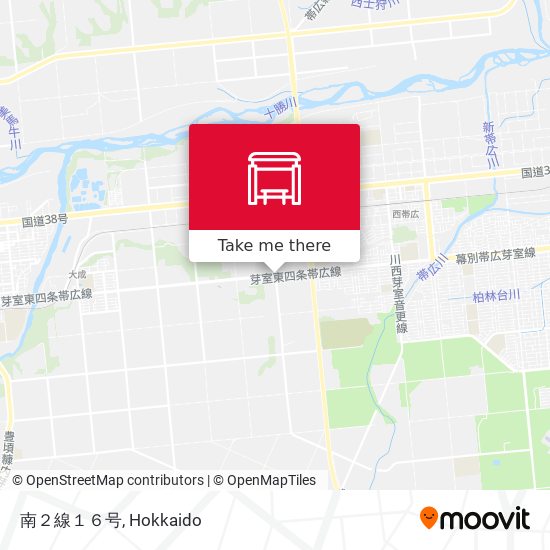 南２線１６号 map