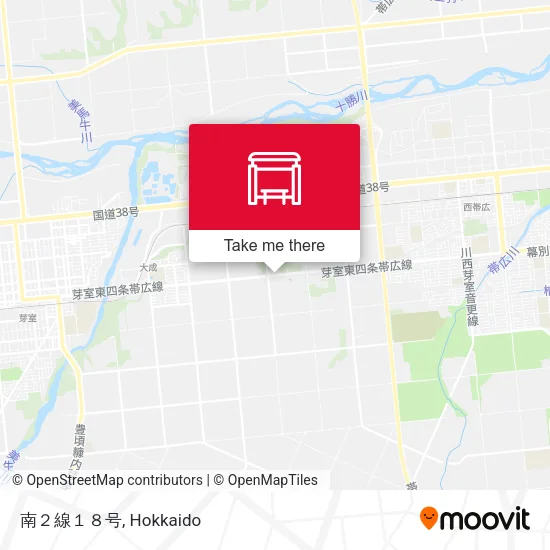 南２線１８号 map