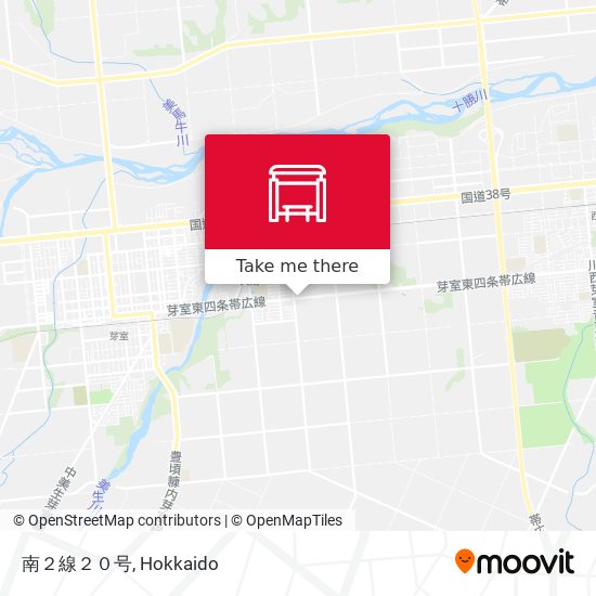 南２線２０号 map