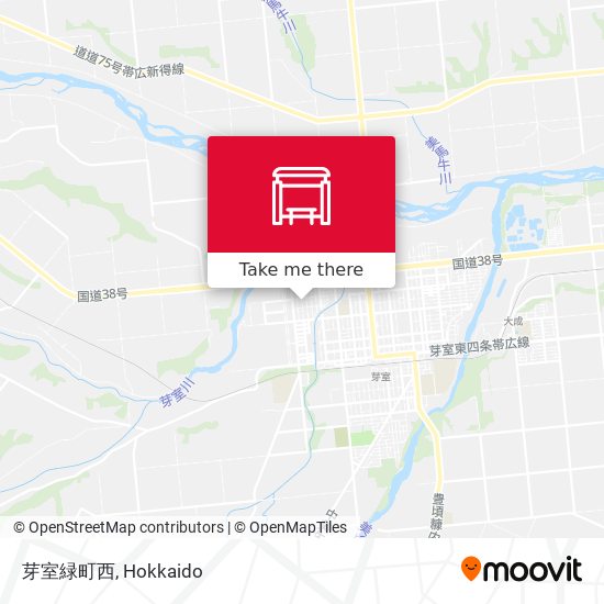 芽室緑町西 map