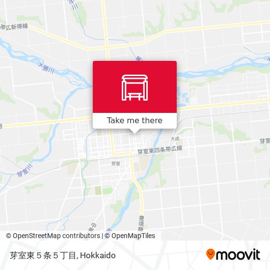 芽室東５条５丁目 map
