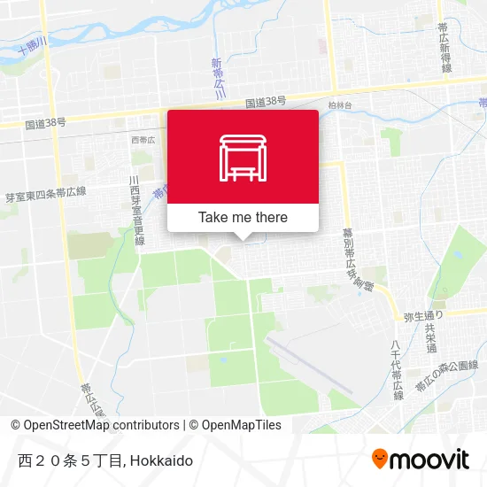 西２０条５丁目 map