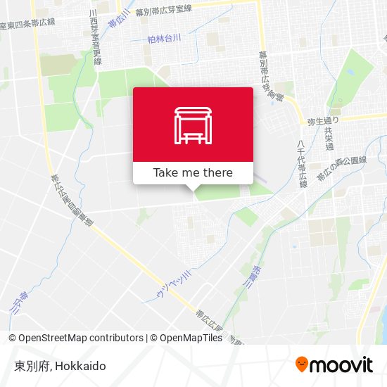 東別府 map