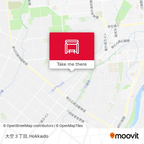 大空３丁目 map