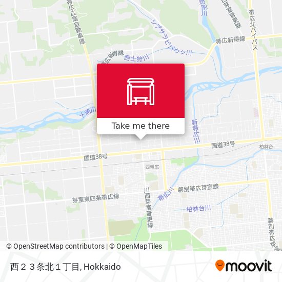 西２３条北１丁目 map
