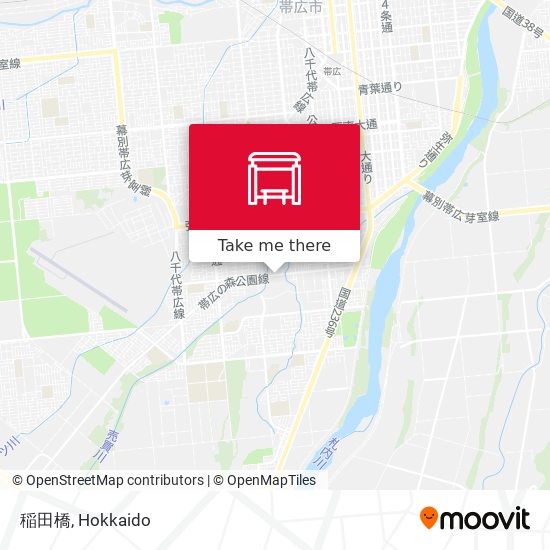 稲田橋 map