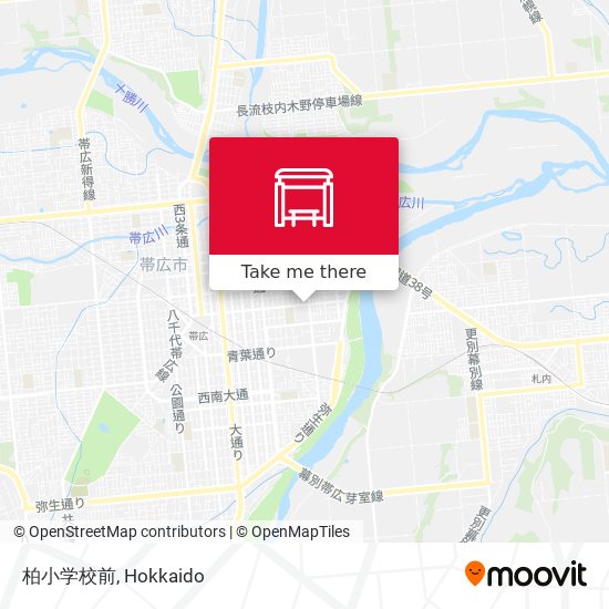 柏小学校前 map
