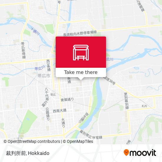 裁判所前 map