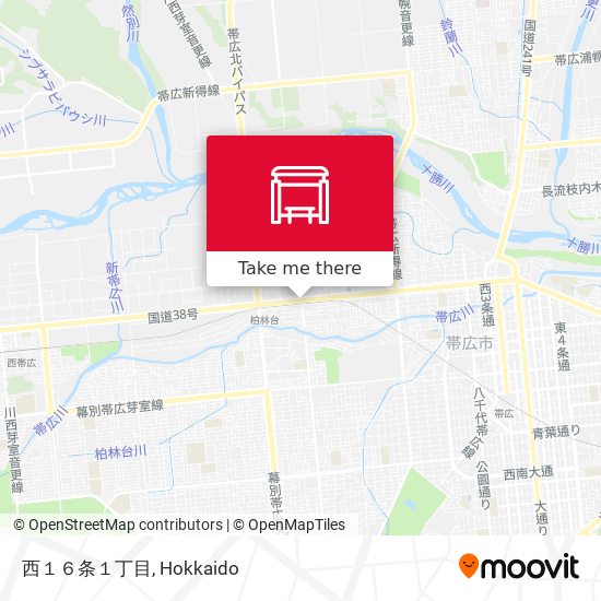 西１６条１丁目 map
