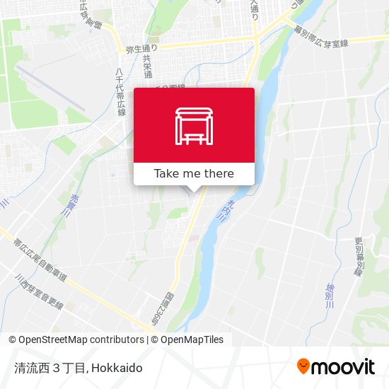清流西３丁目 map
