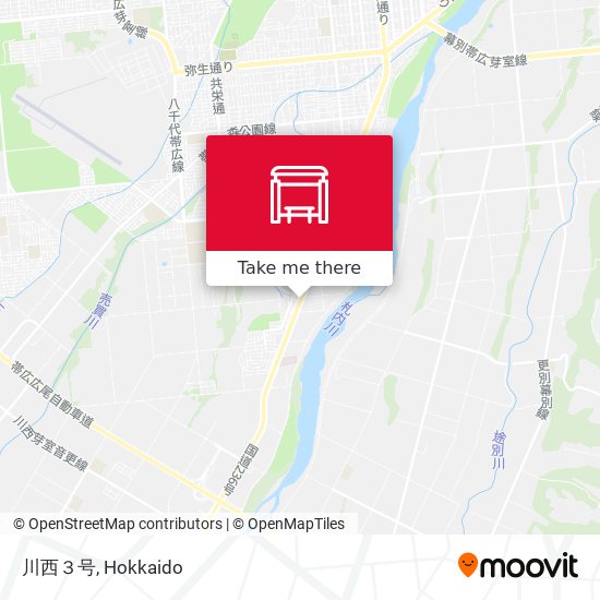 川西３号 map