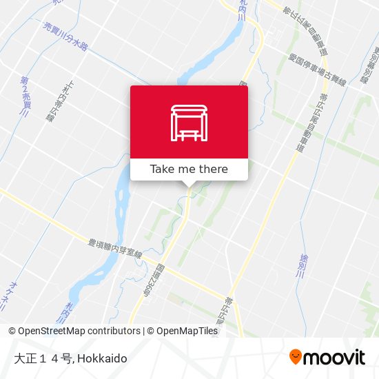 大正１４号 map