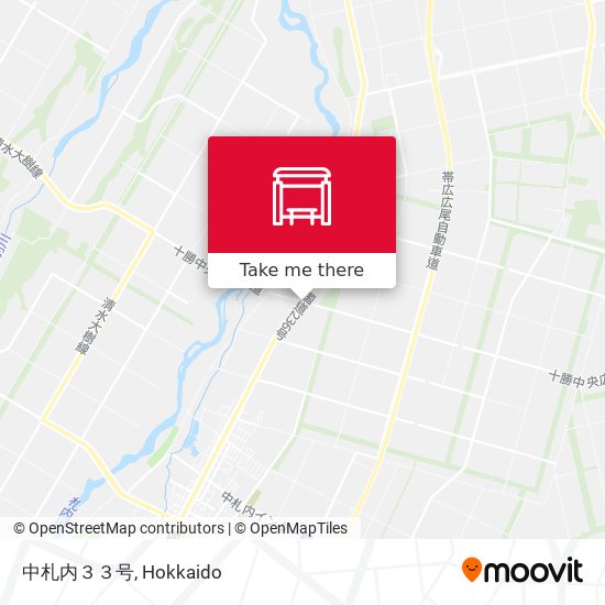 中札内３３号 map
