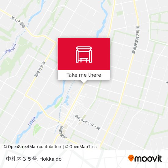 中札内３５号 map