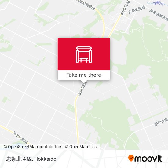 忠類北４線 map