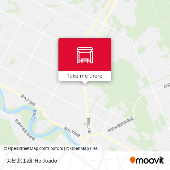大樹北１線 map
