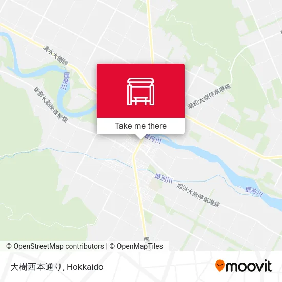 大樹西本通り map