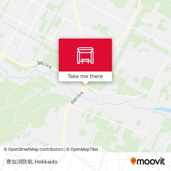 豊似消防前 map