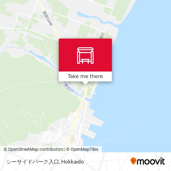 シーサイドパーク入口 map