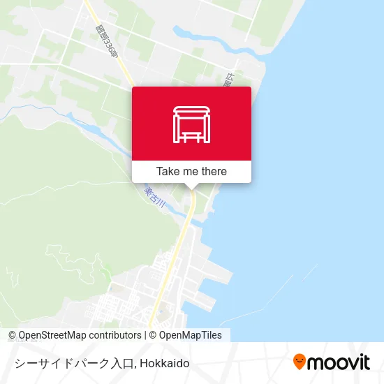 シーサイドパーク入口 map