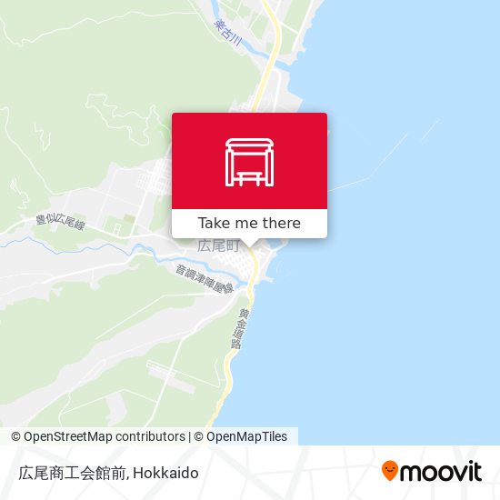 広尾商工会館前 map